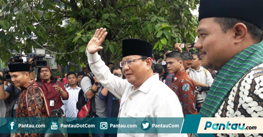 Prabowo CS Hadiri Deklarasi Komando Ulama Pemenangan Prabowo-Sandi