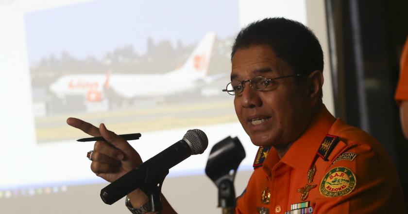 Basarnas Beberkan Perkembangan Penemuan Bagian Badan Pesawat JT-610