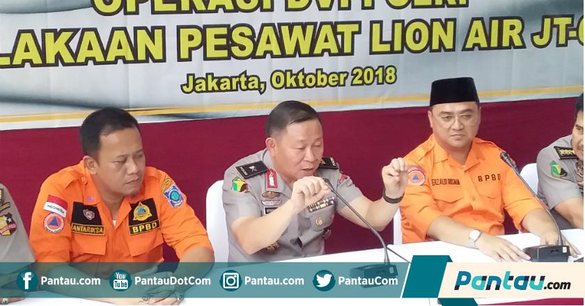 Tim DVI RS Polri Berhasil Memverifikasi 189 Data Antem Morthem Korban Lion Air JT-610