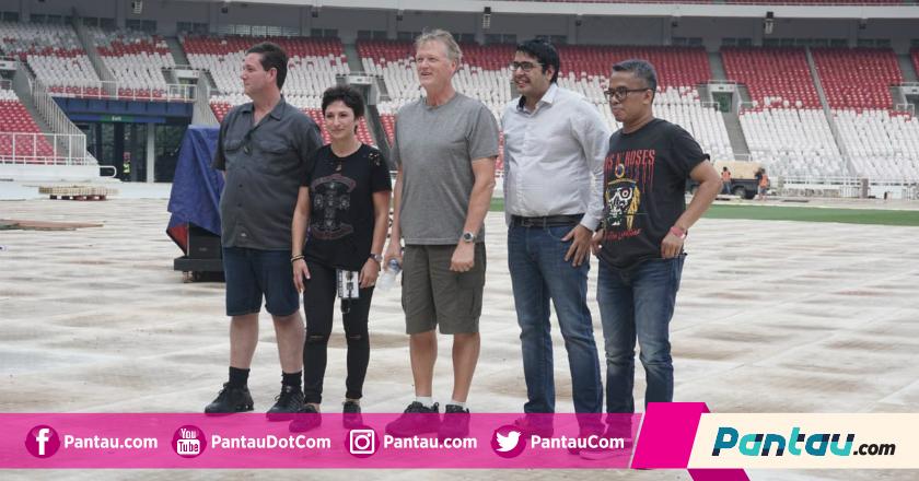 Jelang Konser Guns N' Roses, Rumput GBK Ditutup