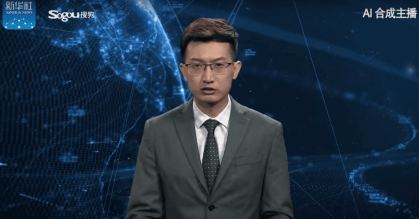 Bukan Manusia, China Perkenalkan Penyiar untuk Baca Berita