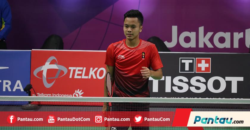 Ginting Terhenti di Perempatfinal Fuzhou China Open 2018