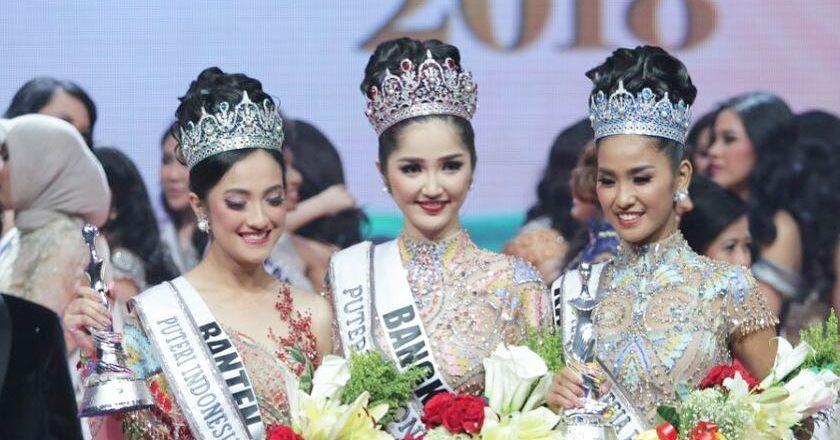 Singkirkan Dua Pesaingnya, Sonia Fergina Rebut Mahkota Puteri Indonesia 2018