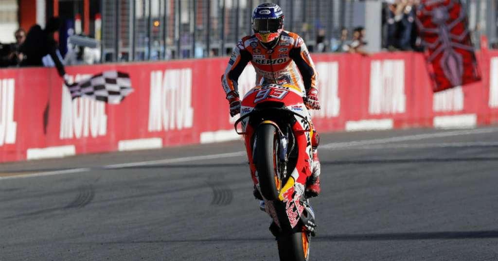 Kendati Dibekap Cedera, Marc Marquez Ngotot Turun di MotoGP Valencia 2018