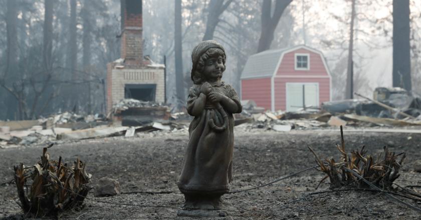 Korban Tewas Kebakaran California Kini Mencapai 76 Orang