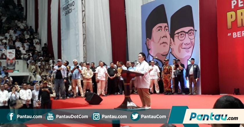 Titiek Soeharto: Prabowo-Sandi Tak Didukung Miliuner, Beda dengan Kubu Sebelah
