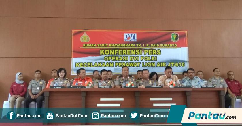 Pantau Sorot: Akhir Perjuangan Tim DVI Identifikasi Korban Lion Air JT-610