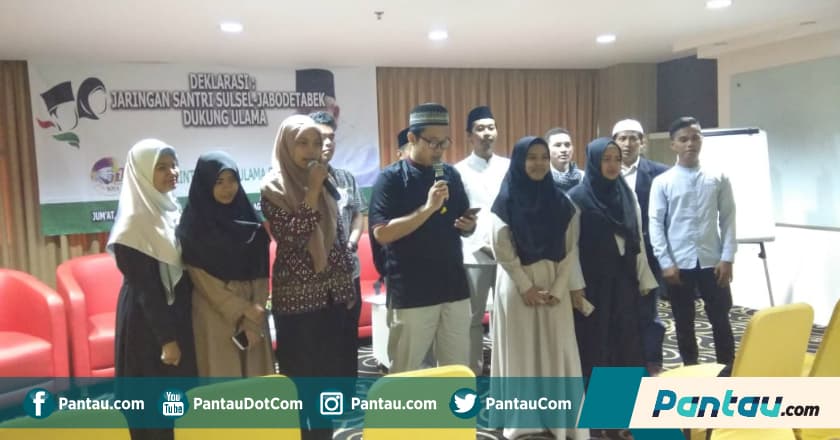 Jaringan Santri Sulsel Jabodetabek Dukung Jokowi-Ma'ruf di Pilpres 2019