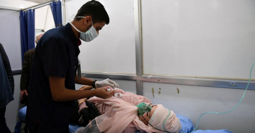 73 Warga di Aleppo Keracunan Gas Beracun