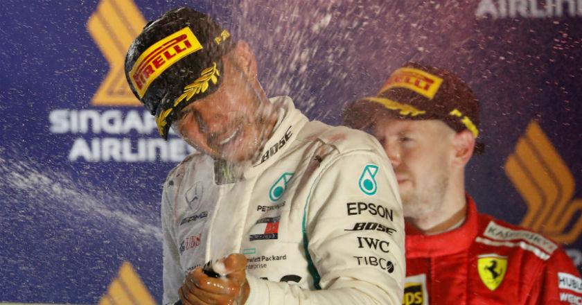 Juara di GP Abu Dhabi, Hamilton Tutup Musim 2018 dengan Indah