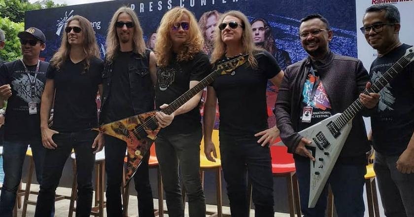 Megadeth Bantu Palu dan Donggala Lewat Gitar