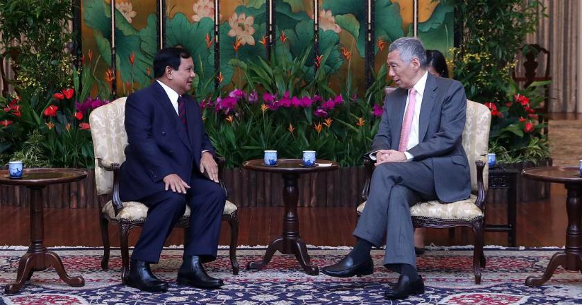 Bertamu ke Singapura, Prabowo Subianto Didoakan PM Lee Hsien Loong