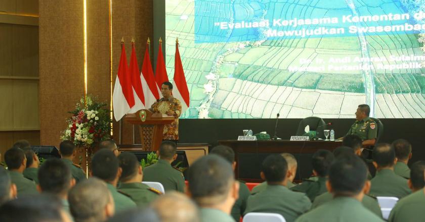 Cerita Menteri Pertanian dan TNI AD Berantas Mafia Pangan