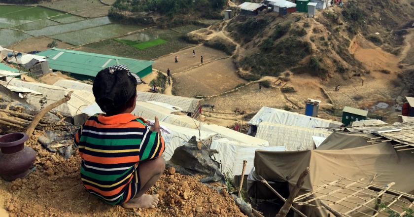 Myanmar Bangun Markas Militer di Bekas Permukiman Rohingya