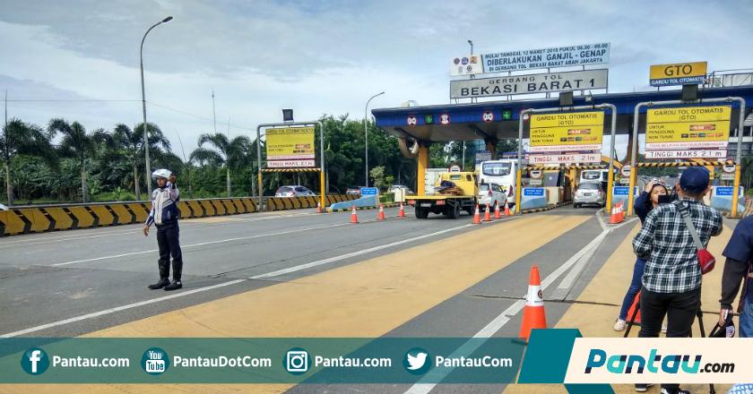 Ini Alasan Polisi Belum Berlakukan Sanksi Tilang di Ganjil Genap Tol Bekasi