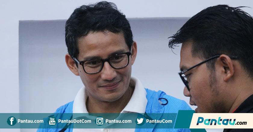 Jadi Barista Kopi, Sandiaga Uno 'Colek' Nur Asia Uno