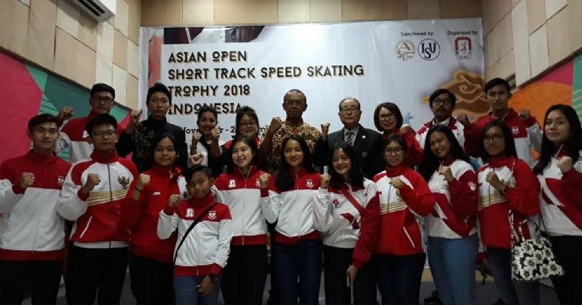 Jadi Tuan Rumah, Asian Open Skating Trophy 2018 Pemanasan Sebelum SEA Games 2019