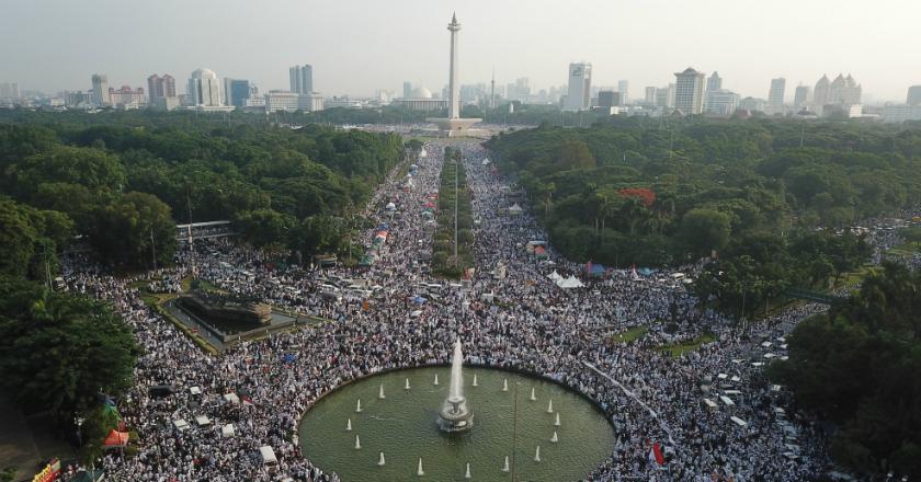 Seruan 2019 Ganti Presiden Digaungkan di Reuni Mujahid 212, Kinerja Bawaslu Dipertanyakan