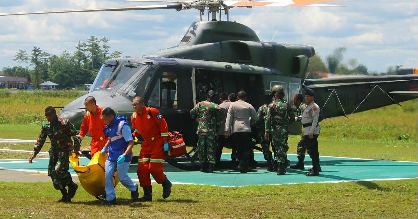 Tujuh Jenazah Korban Penembakan Papua Berhasil Dievakuasi ke Timika