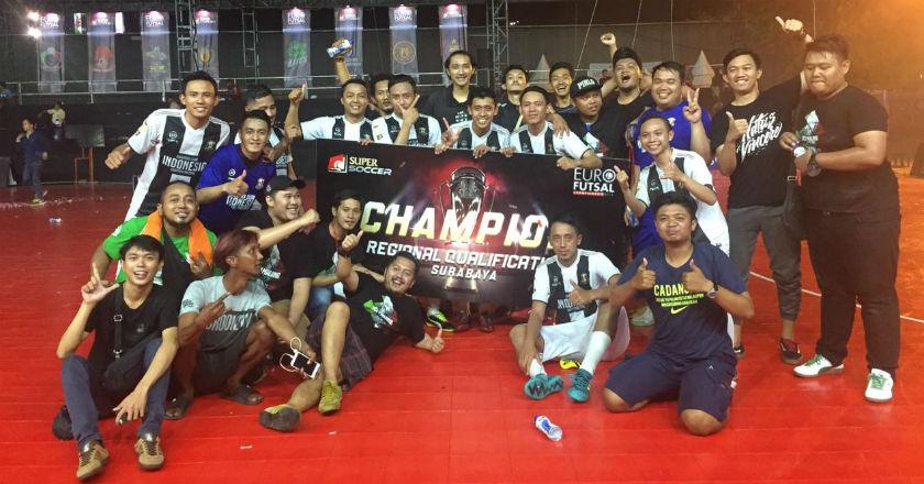 JCI Malang Siap Perlihatkan 'Jiwa Singo' di Grand Final Euro Futsal Championship 2018