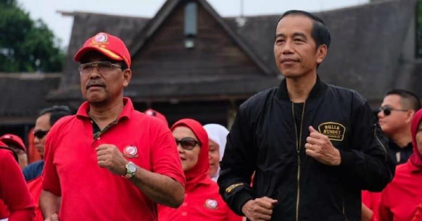Presiden Jokowi Ikut Senam Tera Bersama Ribuan Peserta di Bogor