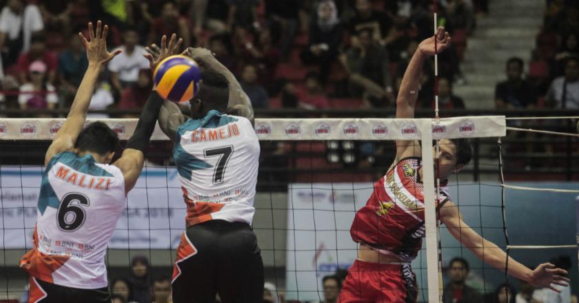 Proliga 2019: Palembang Bank Sumsel Babel Tekuk Jakarta BNI 46