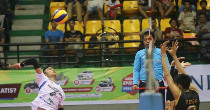 Proliga 2019: Jakarta Pertamina Energi Masih Terlalu Perkasa untuk Sidoarjo Aneka Gas