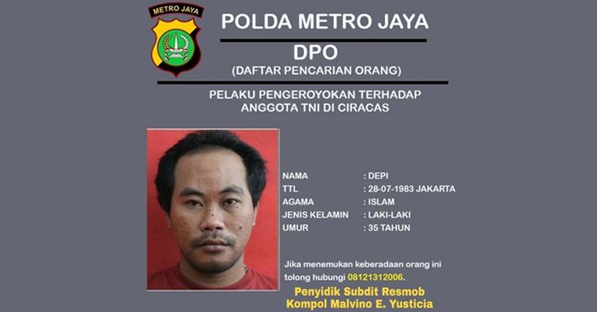 Polisi Tangkap Buronan Terakhir Oknum Juru Parkir Pengeroyok Anggota TNI