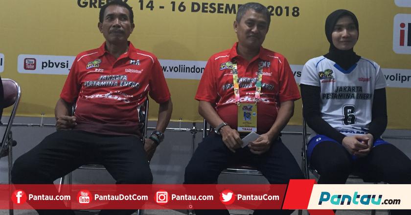 Masih Terbebani Juara Bertahan, Jakarta Pertamina Energi Taklukkan Jakarta Elektrik PLN
