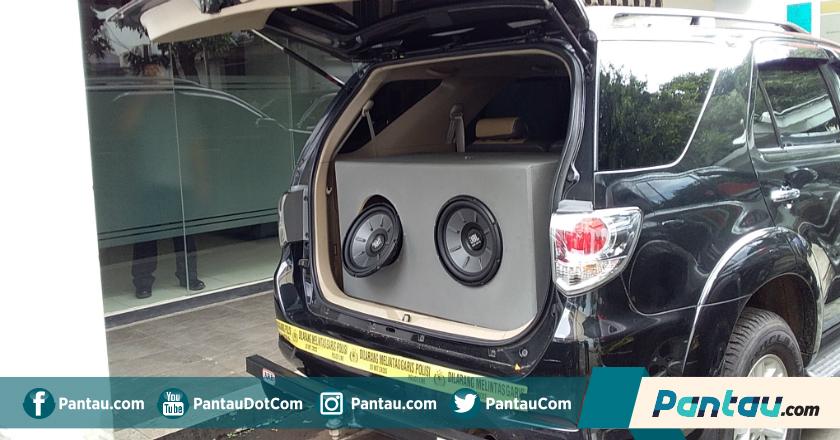 Penampakan Mobil yang Dimodif untuk Edarkan Puluhan Kilogram Sabu