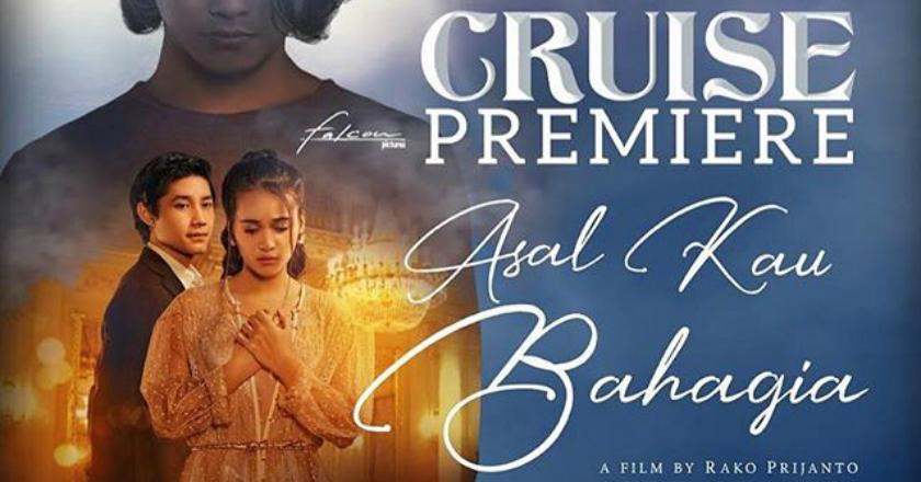 Catat Sejarah Perfilman Indonesia, 'Asal Kau Bahagia' Gala Premiere di Kapal Pesiar