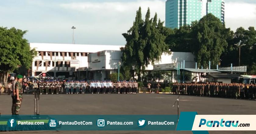 Jelang Natal dan Tahun Baru 2019, Aparat Tiga Pilar Gelar Apel Pasukan Pengamanan