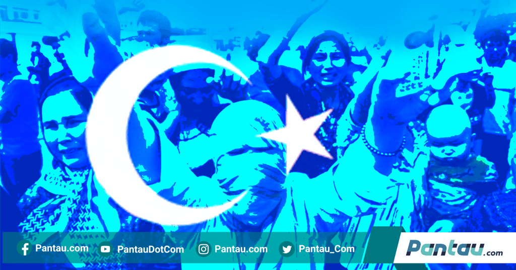 Aksi Bela Muslim Uighur, Massa Penuhi Kedubes China