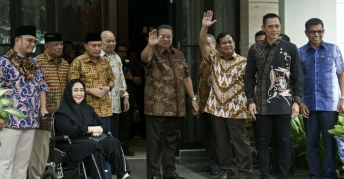 Persiapan Pilpres, Prabowo Akui Daya Intelijen SBY Masih Kuat