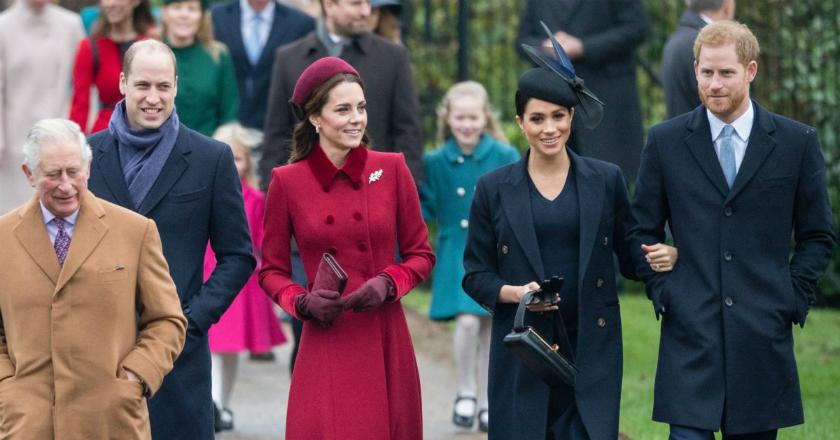 Kebaktian di Sandringham, Pangeran Philips hingga Ibunda Meghan Markle Absen