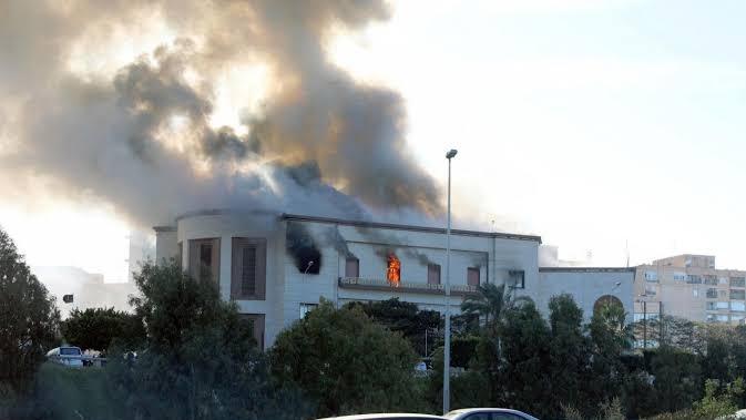 Kementerian Luar Negeri Libya Diserang Bom Bunuh Diri