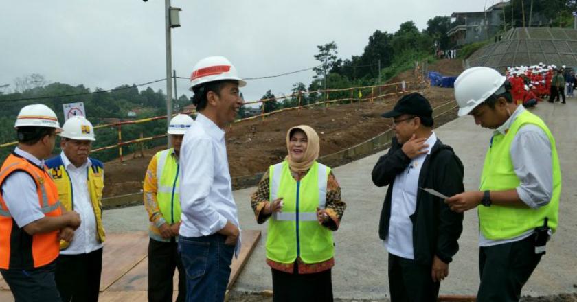 Presiden Jokowi: Bendungan Sukamahi dan Ciawi Bisa Kurangi Banjir di Jakarta