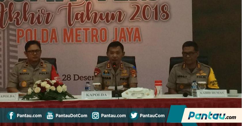 Polda Metro Jaya Terjunkan 20 Ribu Personel Amankan Perayaan Tahun Baru 2019