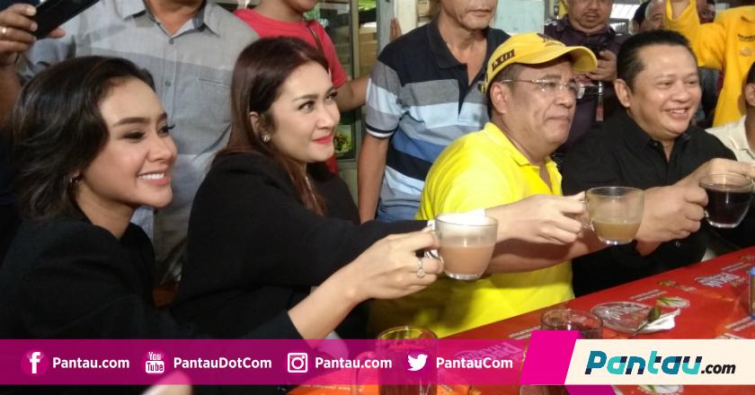 Ketika Ketua DPR 'Ngopi' Bareng Hotman Paris, Nafa Urbach dan Cita Citata