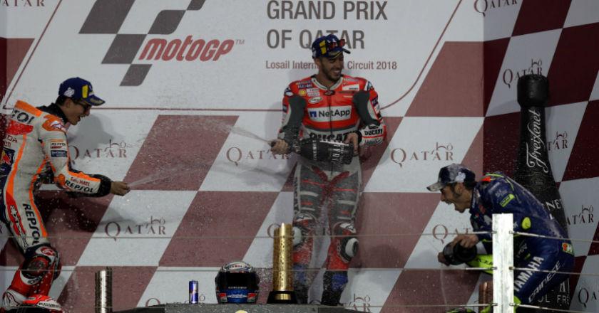 Menang di GP Qatar, Dovizioso: Ini Penampilan Luar Biasa