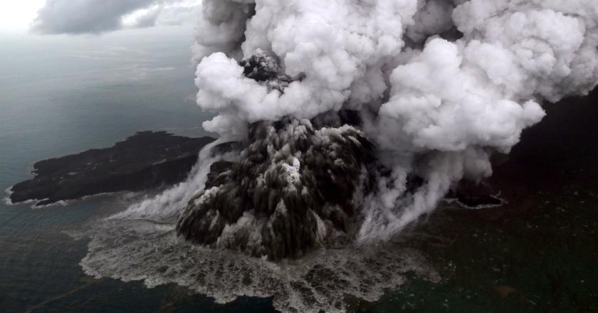 Pasca Erupsi Berhari-Hari, Gunung Anak Krakatau Alami Perubahan Ketinggian