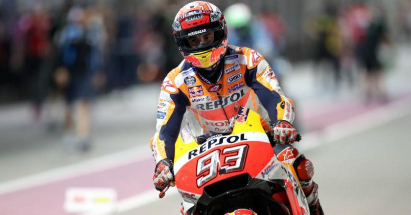 Kalah dari Dovizioso di GP Qatar, Ini Pembelaan Marc Marquez