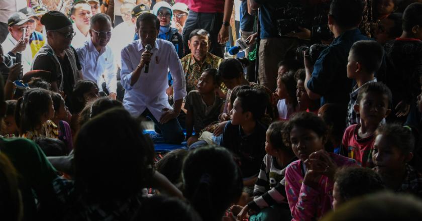 Presiden Jokowi: 90 Persen Korban Tsunami di Pulau Sebesi Ingin Direlokasi