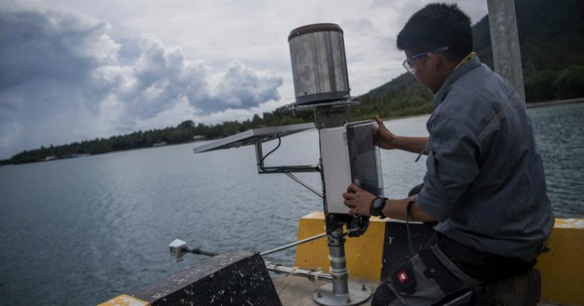 Deteksi Tsunami, BMKG Pasang Sensor Tinggi Air di Selat Sunda