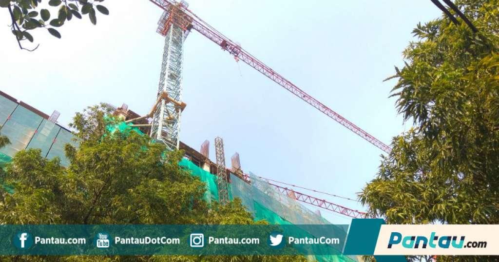 Polisi Selidiki Unsur Pidana Jatuhnya Besi Proyek Rusun Pasar Rumput