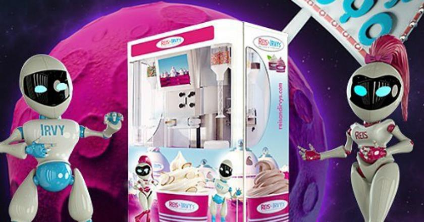 Tak Ada Pegawai Manusia, Pembeli Es Krim-Yogurt Ini Dilayani Robot