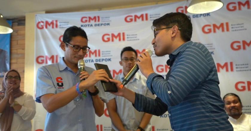 Sandiaga Dititipi Dompet oleh Millennials saat Kampanye di Depok, Maksudnya?