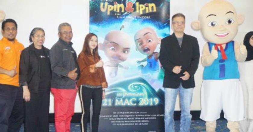 Film Animasi 3D 'Upin & Ipin Keris Siamang' Ingin Sebanding dengan Film Barat