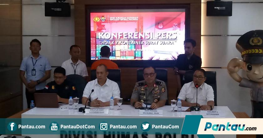 Polisi: Penyebar Hoax Surat Suara Sengaja Buat Kabar Bohong Lalu Kabur ke Sragen