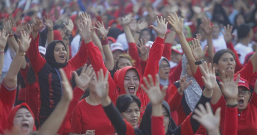 Saat Zulkifli Hasan Disoraki Hadiri Perayaan HUT PDIP ke-46